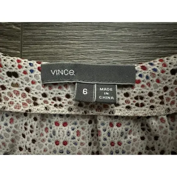 Vince 100% Silk Maxi Dress size 6 - Picture 5 of 9